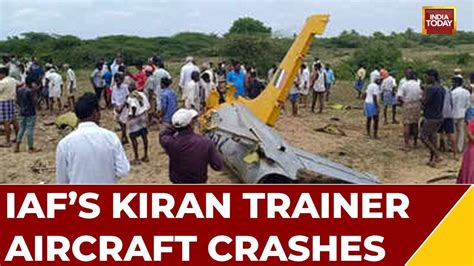 Both Pilots Safe As Iafs Surya Kiran Trainer Aircraft Crashes Near