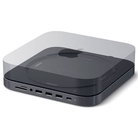 Satechi Aluminium Stand Hub T Mac Mini Sort 659 DKK