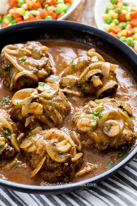 Easy Salisbury Steak Recipe With Lipton Onion Soup Mix Infoupdate