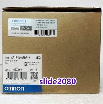 Original Omron Cp E N Sdr A Programmable Controller New In Box Ebay