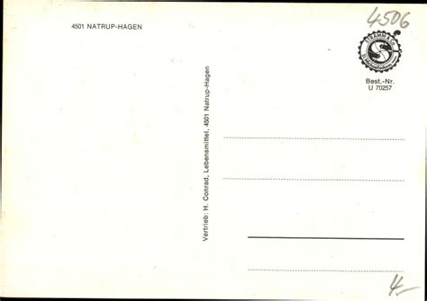 Postcard Natrup Hagen Am Teutoburger Wald Gesch Ft Akpool Co Uk