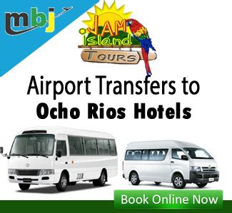 Airport Transfers to Ocho Rios Hotels - Jam Island Tours | Montego Bay Mbj Airport ...