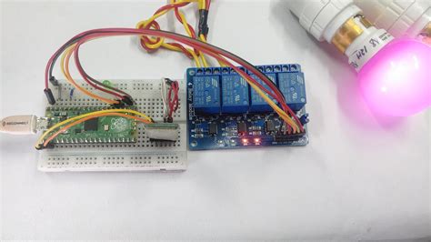 Home Automation Using Raspberry Pi Pico Bluetooth Module