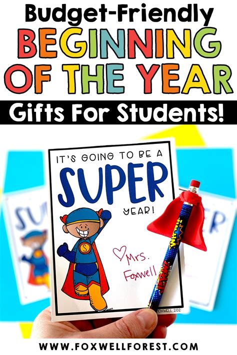 Budget-Friendly Beginning Of The Year Gifts For Students - Foxwell Forest