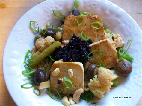 Orange Ginger Tofu And Vegetables Saladmaster Recipes