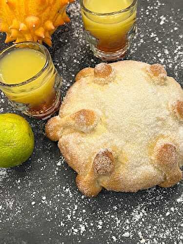 Pan De Muerto Brioche Mexicaine Pour La F Te Des Morts De Cuisine Et