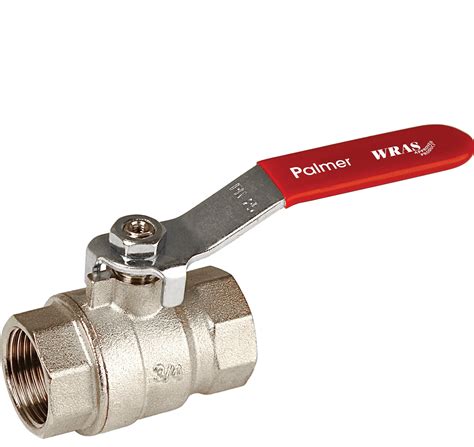 Threaded Lever Ball Valves Red Handle Palmer Uk