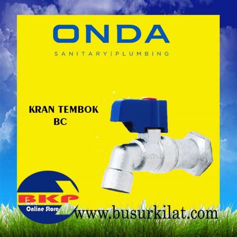 Jual Kran Onda BC 3 4 INCH Kran Tembok Keran Air Keran Besi Onda