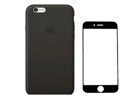 Ripley CASE SILICONA IPHONE 7 8 NEGRO MICA DE VIDRIO COMPLETO