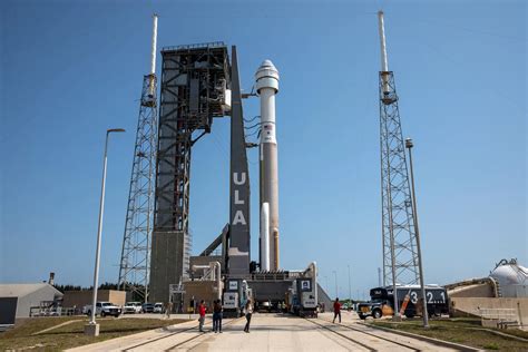 Boeing’s Orbital Flight Test-2 Starliner and Atlas V Rocket Roll Out To ...