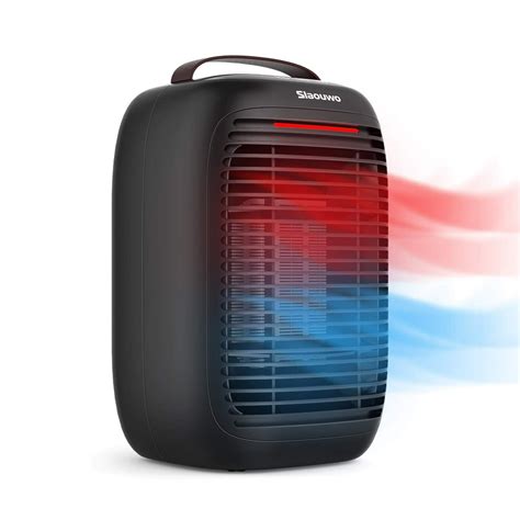 1000W Portable Electrical Space Heaters for Office,Quiet Personal ...