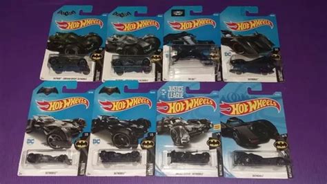 Hot Wheels Batman Batmobile Batimovil Set Colecci N Piezas Azul Mercadolibre