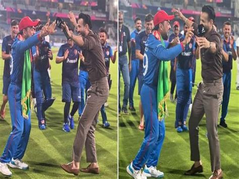 Irfan Pathan Dances With Rashid Khan To Fulful Promise After