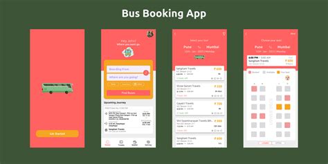 Bus Booking Figma