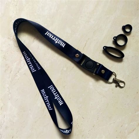 Jual Tali Lanyard MATERNAL Free 3 Varian Karet Oring Shopee Indonesia