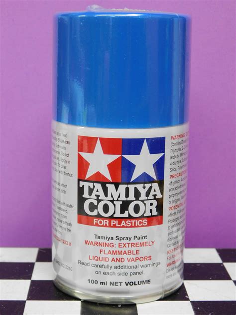 Tamiya Ts 54 Light Metallic Blue Plastic Model Spray Paint Tam85054