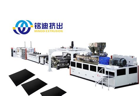 Quality PET Sheet Extrusion Line Twin Screw Extrusion Line Factory