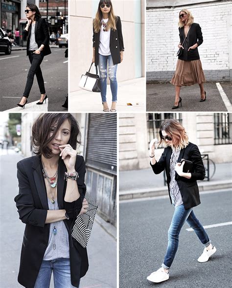 Total 70 Imagen Outfit Con Blazer Negro Y Jeans Abzlocal Mx