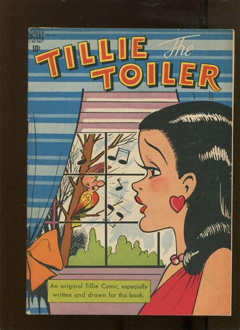 Dell Four Color Comics 184 7 0 Classic Tillie The Toiler Cover Good