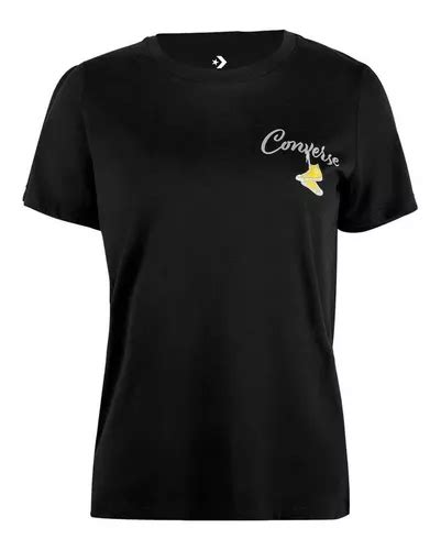 Playera Negra Converse Chuck Taylor Casual Dama Original Envío Gratis