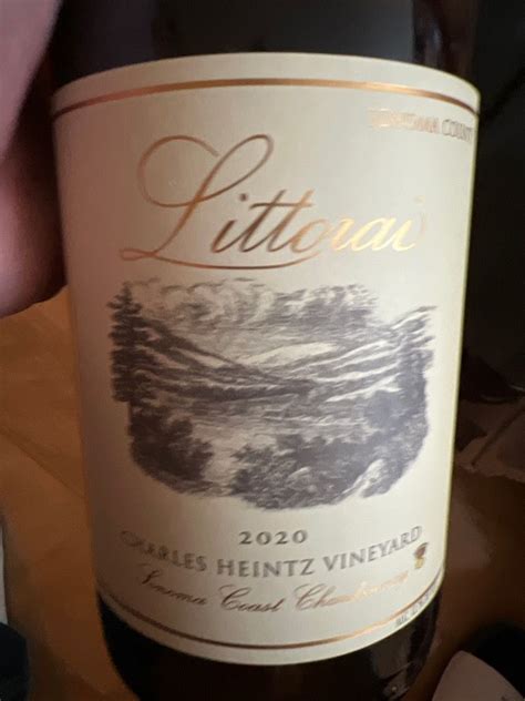 2020 Littorai Chardonnay Charles Heintz Vineyard USA California