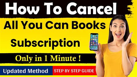 How To Cancel All You Can Books Subscription Easiest New Method