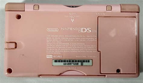 Nintendo DS Lite Rosa Flashcard NDS Sebo Dos Games Games