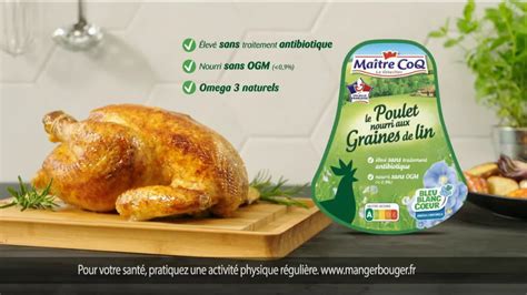 Poulet Nourri Aux Graines De Lin Ma Tre Coq Le Volailler Inspir Pub