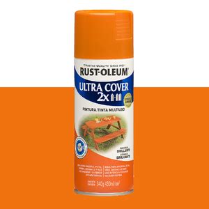 Tinta Spray Multiuso Ultra Cover Laranja Brilhante Ml Rust Oleum