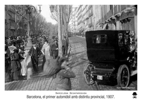 El Primer Coche Matriculado En Barcelona Gestoria Guasch I Associats