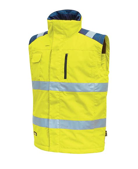 Gilet Haute Visibilit Grand Froid Jaune Prime Upower Voussert