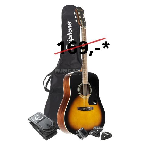 Epiphone Ft 100 Player Pack Nt Music Store Professional