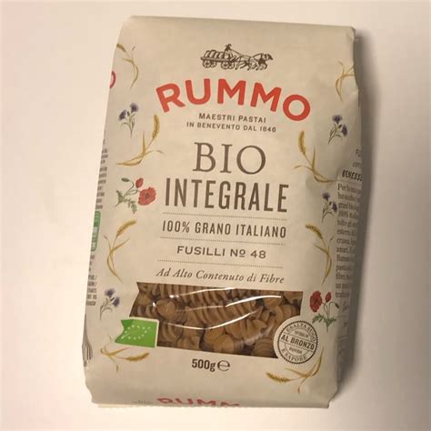 Rummo Bio Integrale Fusilli N Review Abillion