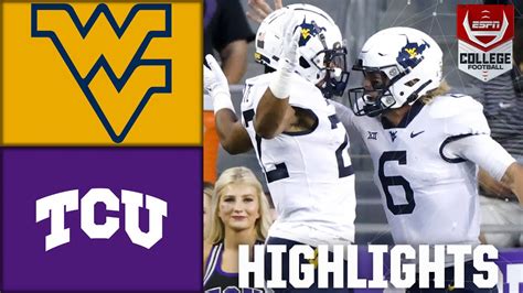 West Virginia Mountaineers Vs TCU Horned Frogs Full Game Highlights