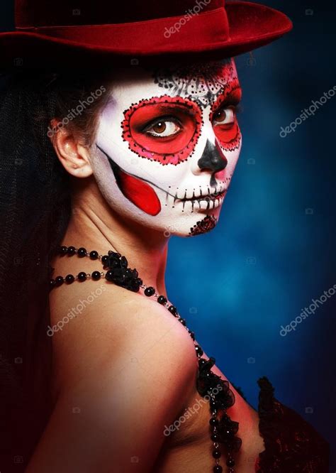 Sexy Sugar Skull Halloween Costume