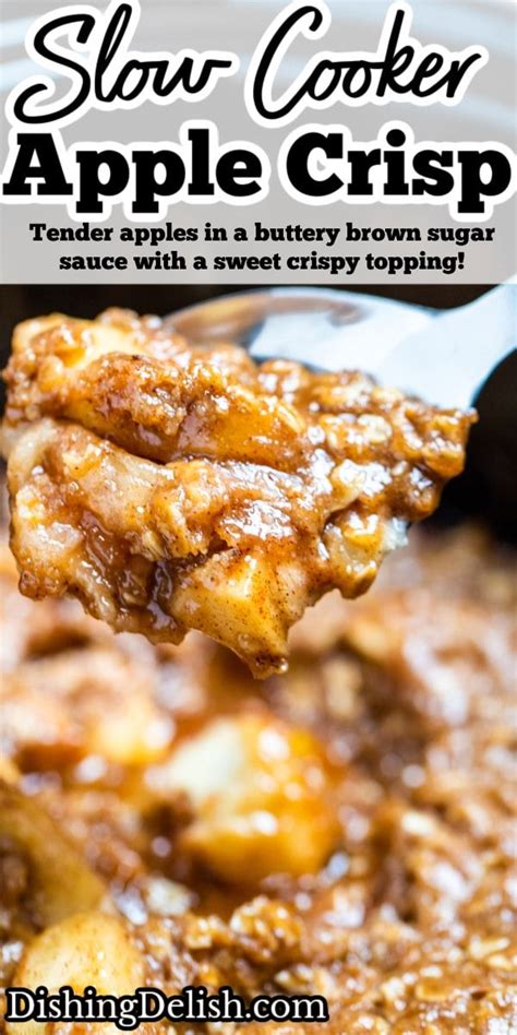 Slow Cooker Apple Crisp Recipe With Gluten Free Option