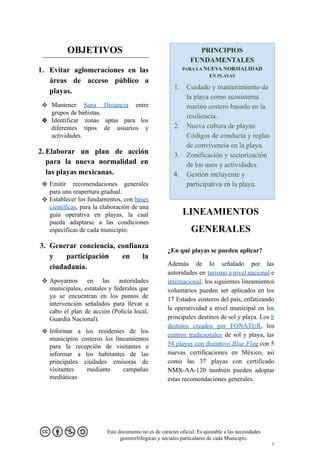 Nueva Normalidad En Playas Mexicanas Pdf