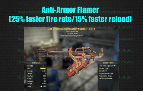 Buy Anti Armor Flamer 25 Faster In Fallout 76 Items Offer 2327237224