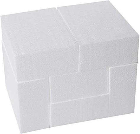 Lot De Blocs De Mousse De Polystyr Ne Rectangulaires Pour Travaux