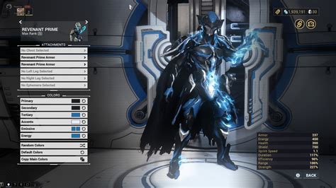 My Revenant Prime fashion frame : r/WarframeRunway