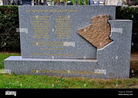 A Monument To The 20 French Soldiers Who Disappeared Near Abdellys