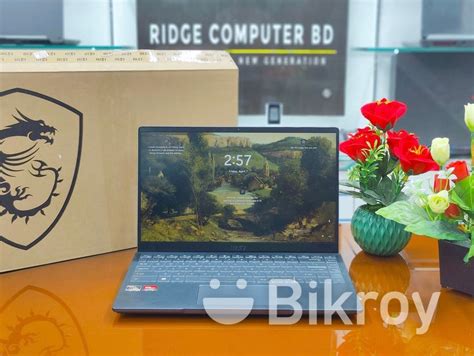 Msi Modern B M Amd Ryzen U With Gb Ram Fhd Ips Display