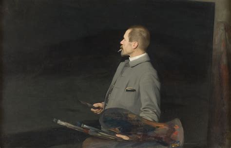 Edvard Rosenberg, the Artist by Emil Österman - Artvee