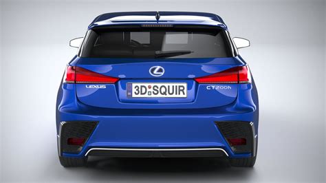 Lexus CT 200h 2020 - 3D Model by SQUIR