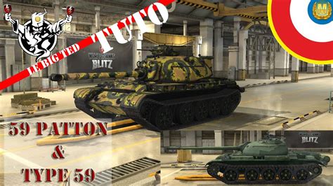 WoT Blitz Gameplay FR 59 Patton Type 59 REVUES TUTO YouTube