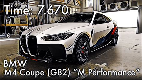 CSR2 BMW M4 Coupe G82 M Performance Tune Shift Time 7 670