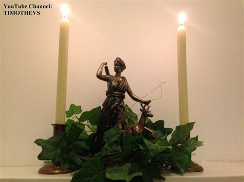 My Nemoralia Altar To Diana More Info On Watch