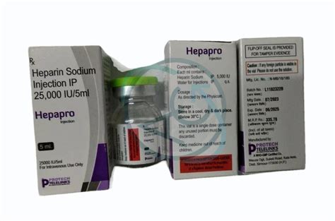 Heparin Sodium Injection Ip Strength Iu At Rs Box In Mumbai