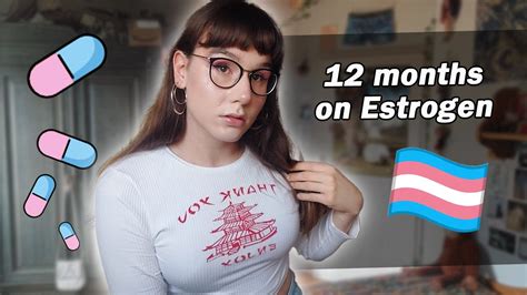 Months On Estrogen Mtf Hrt Update Youtube