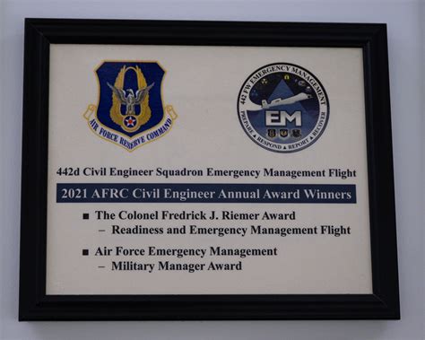 Ces Emergency Management Flight Wins Annual Award D Fighter